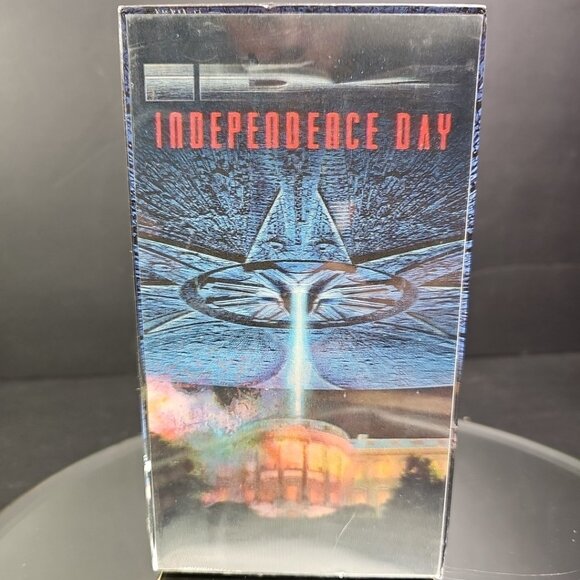 Independence Day (VHS, 1996, Lenticular Cover) NEW SEALED - Picture 2 of 12